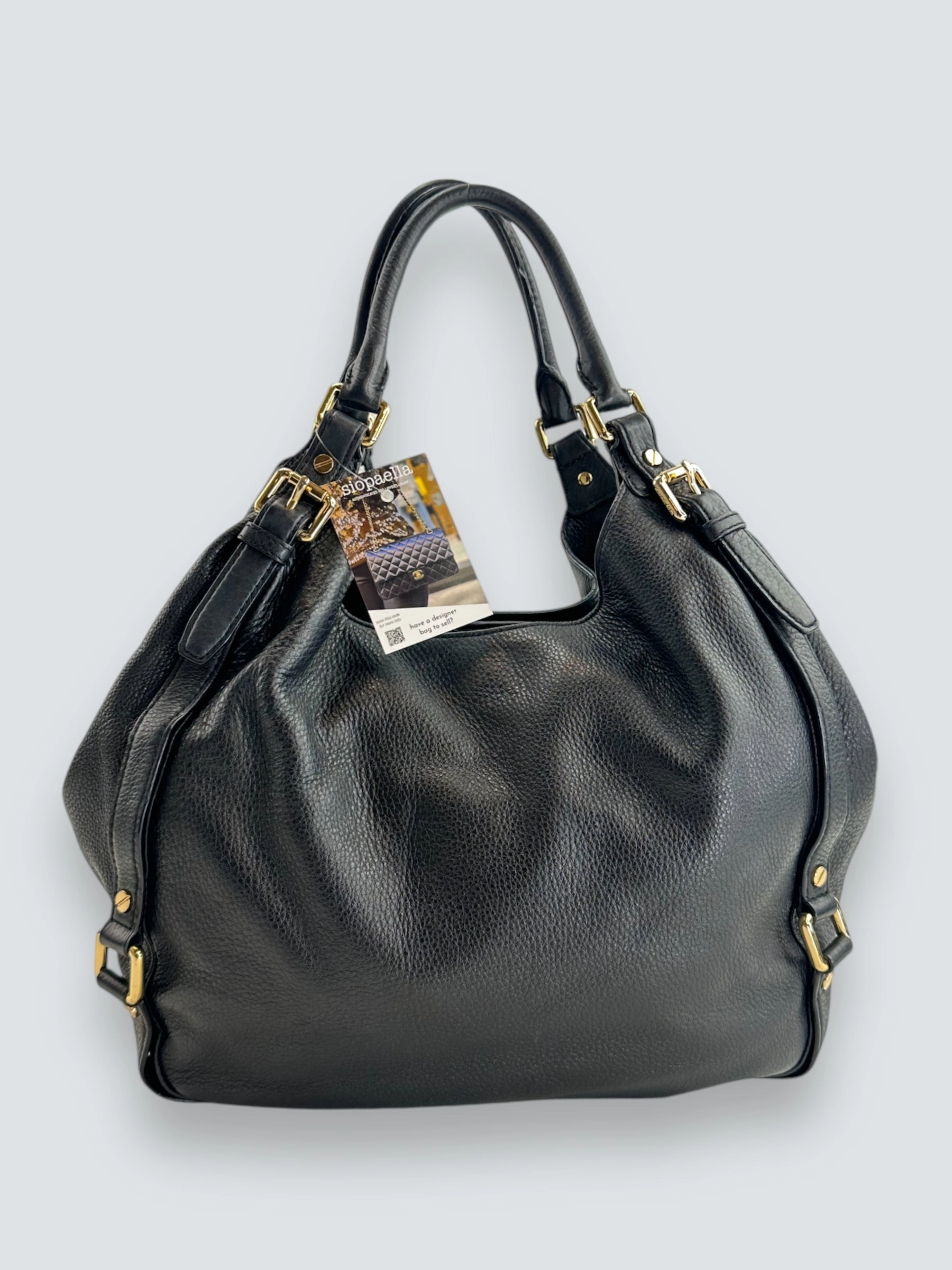 Michael Kors Black Leather Handbag