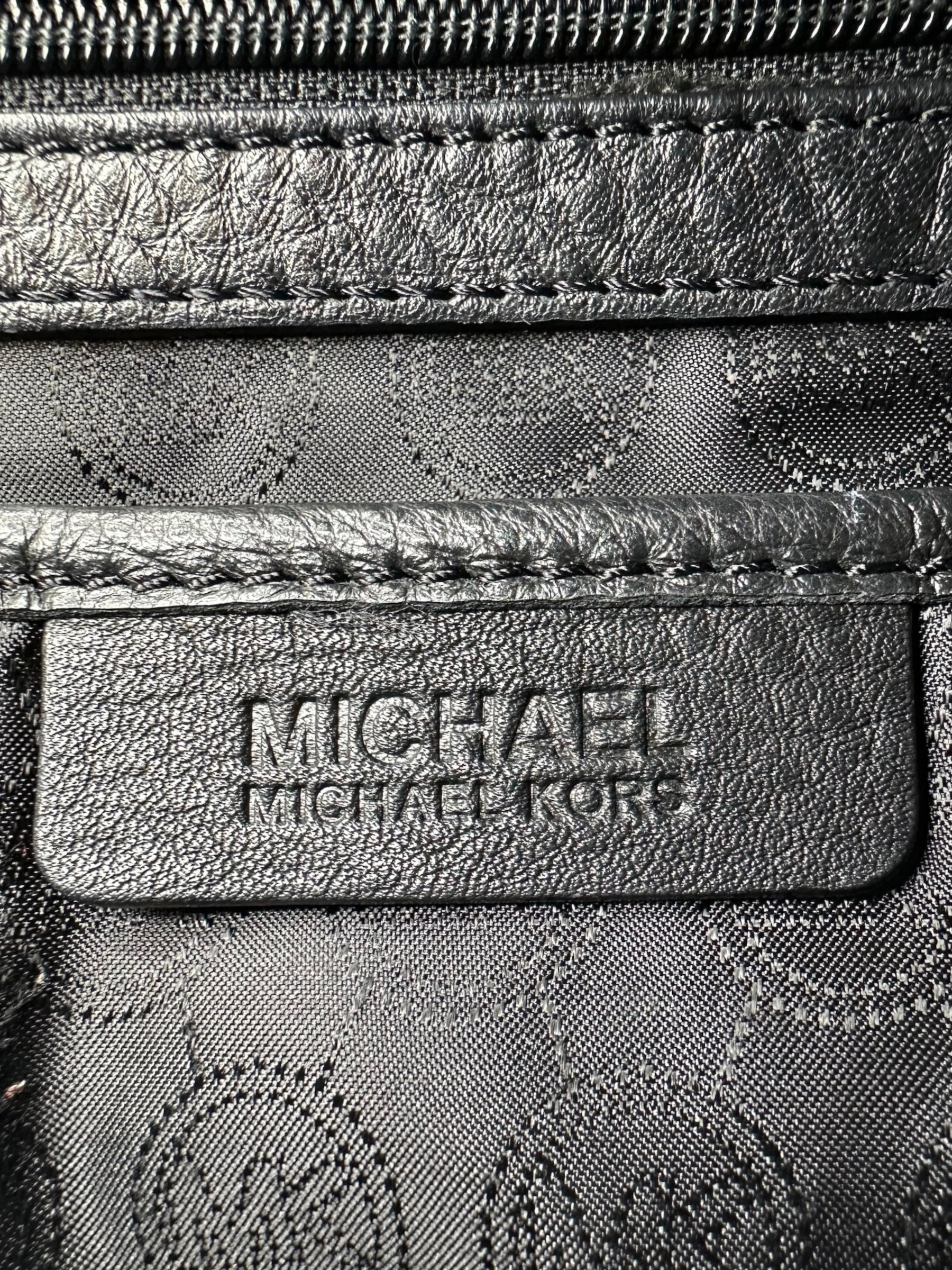 Michael Kors Black Leather Handbag