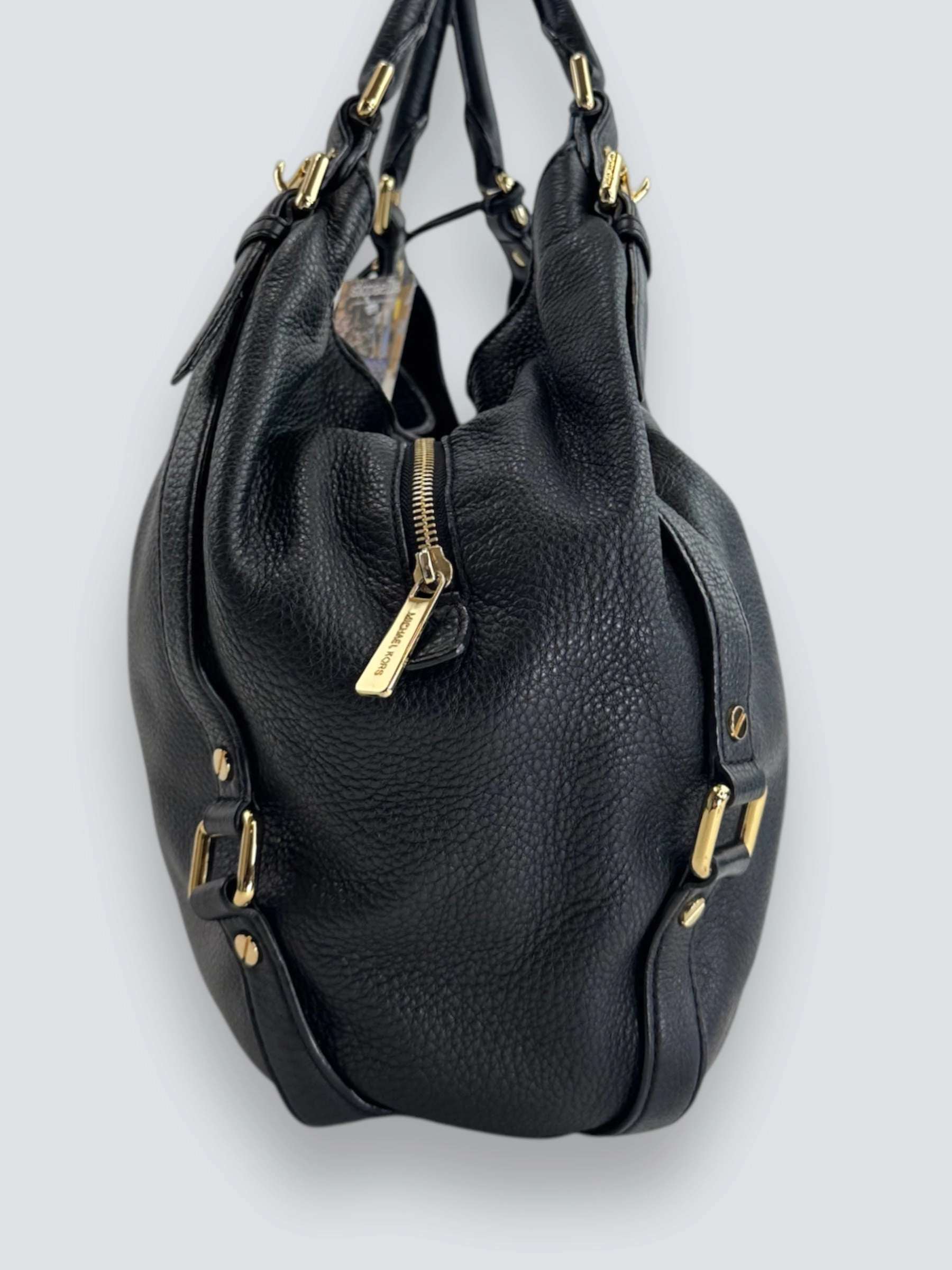 Michael Kors Black Leather Handbag