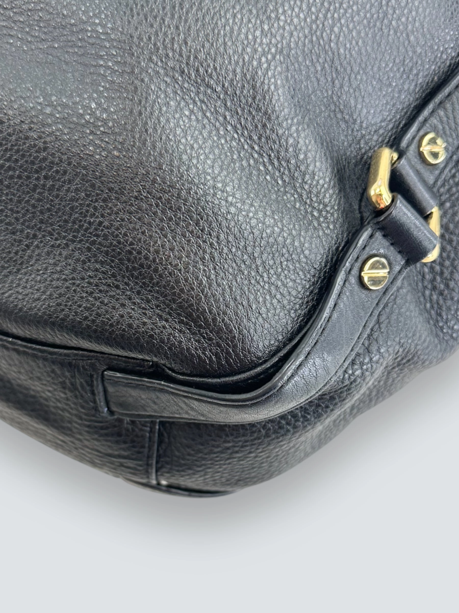Michael Kors Black Leather Handbag