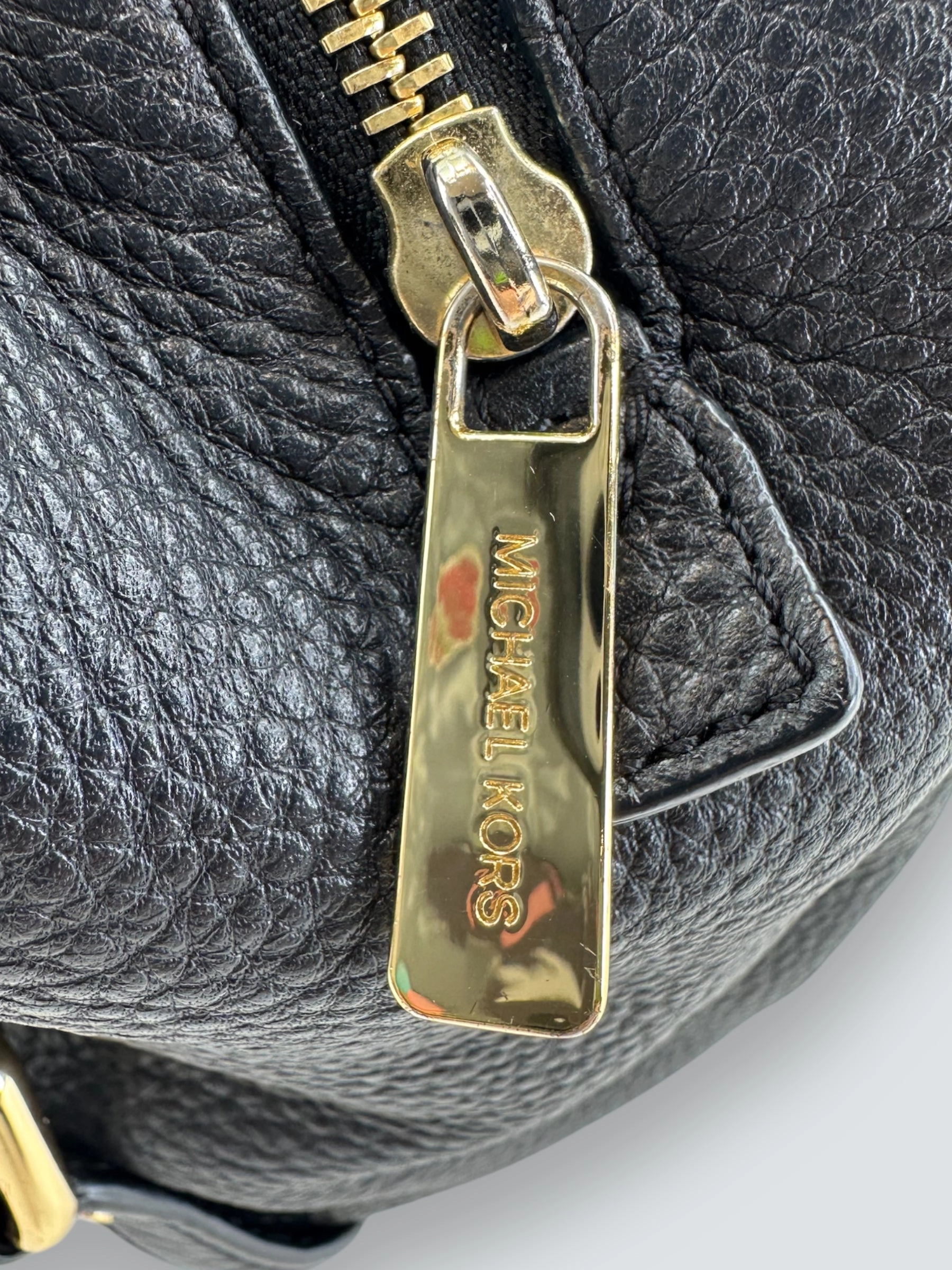 Michael Kors Black Leather Handbag