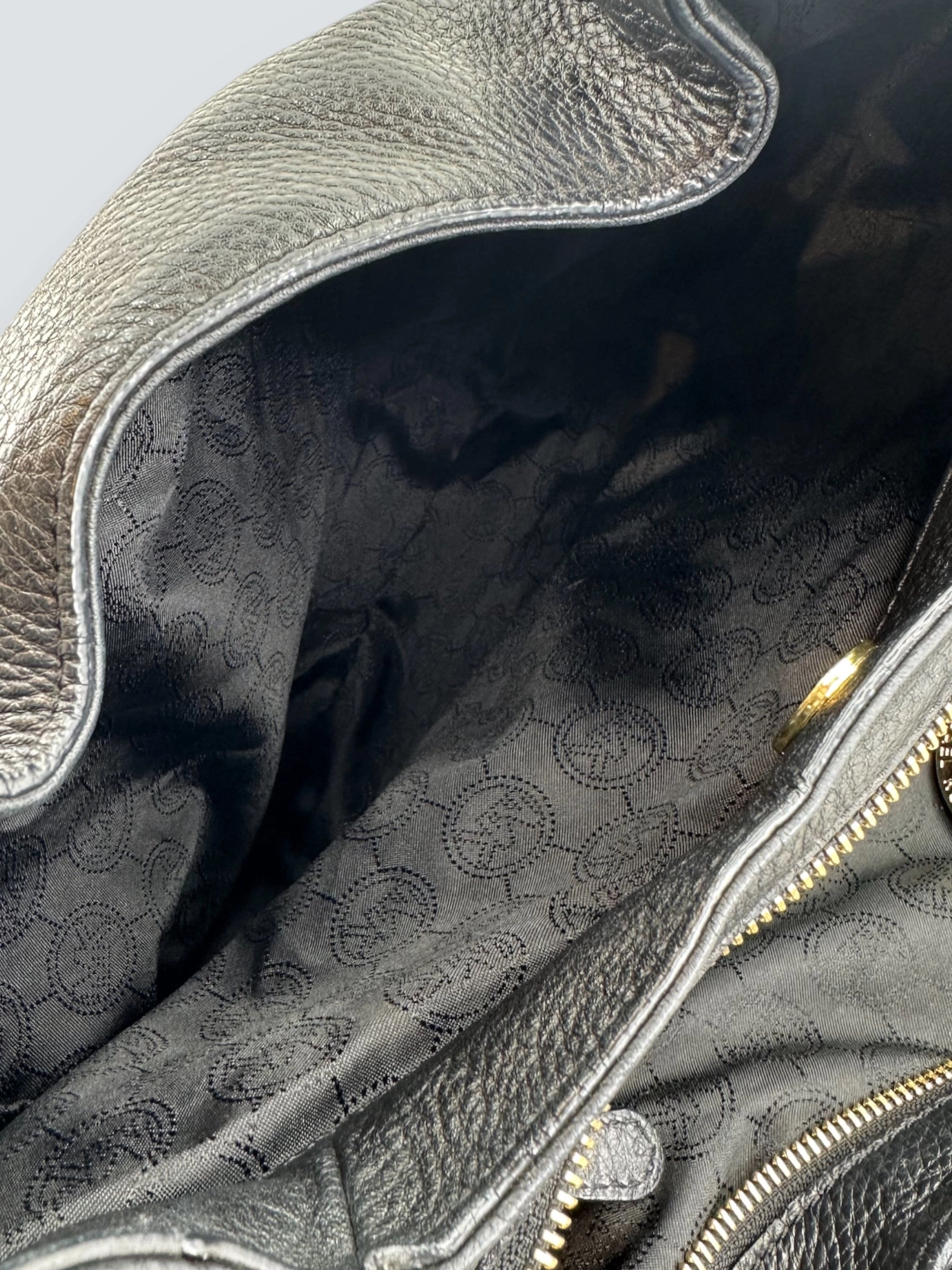 Michael Kors Black Leather Handbag
