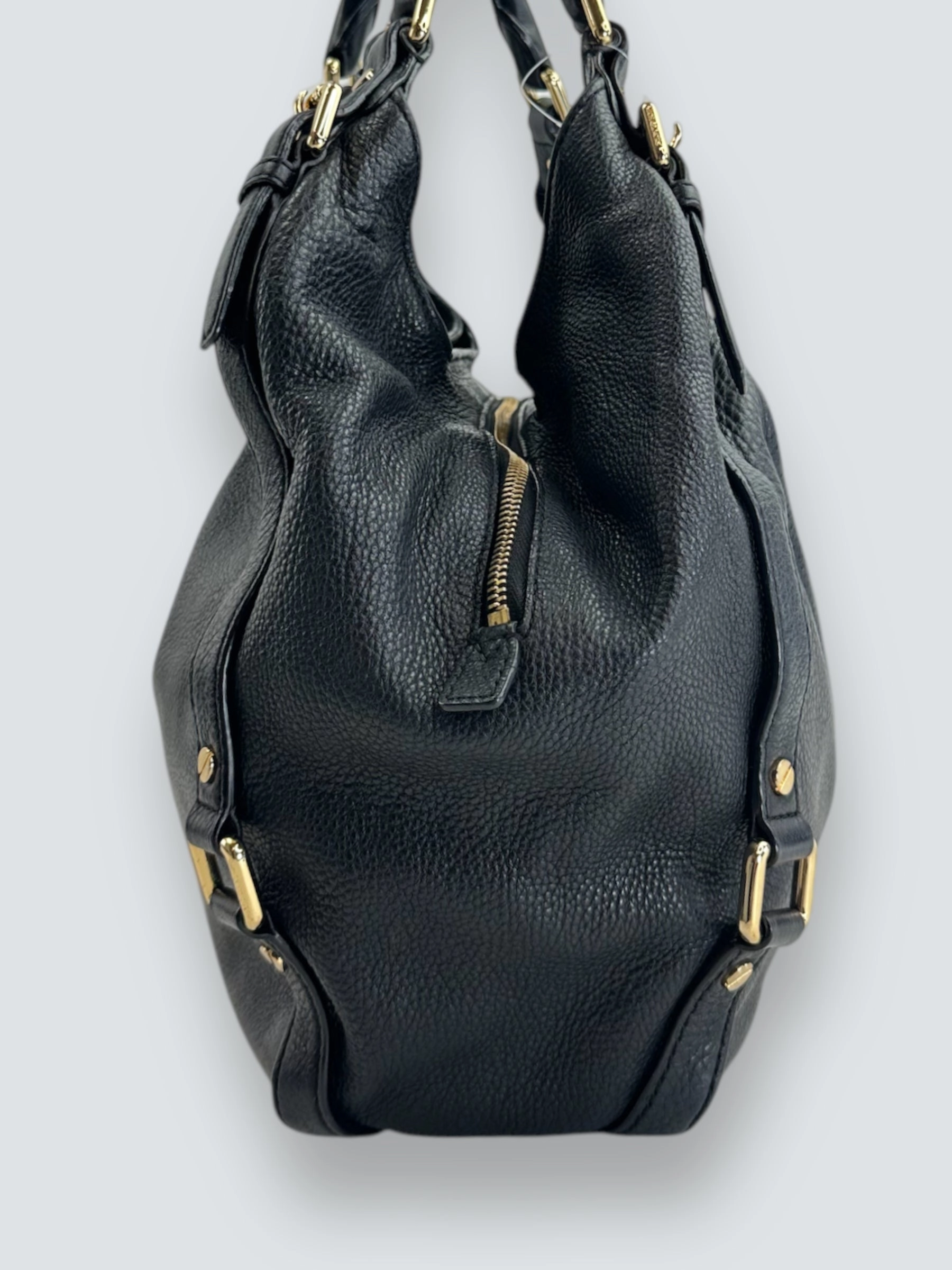 Michael Kors Black Leather Handbag