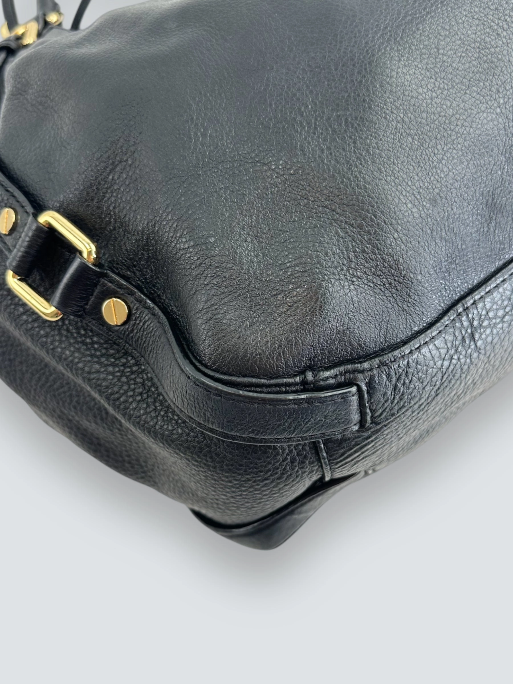 Michael Kors Black Leather Handbag