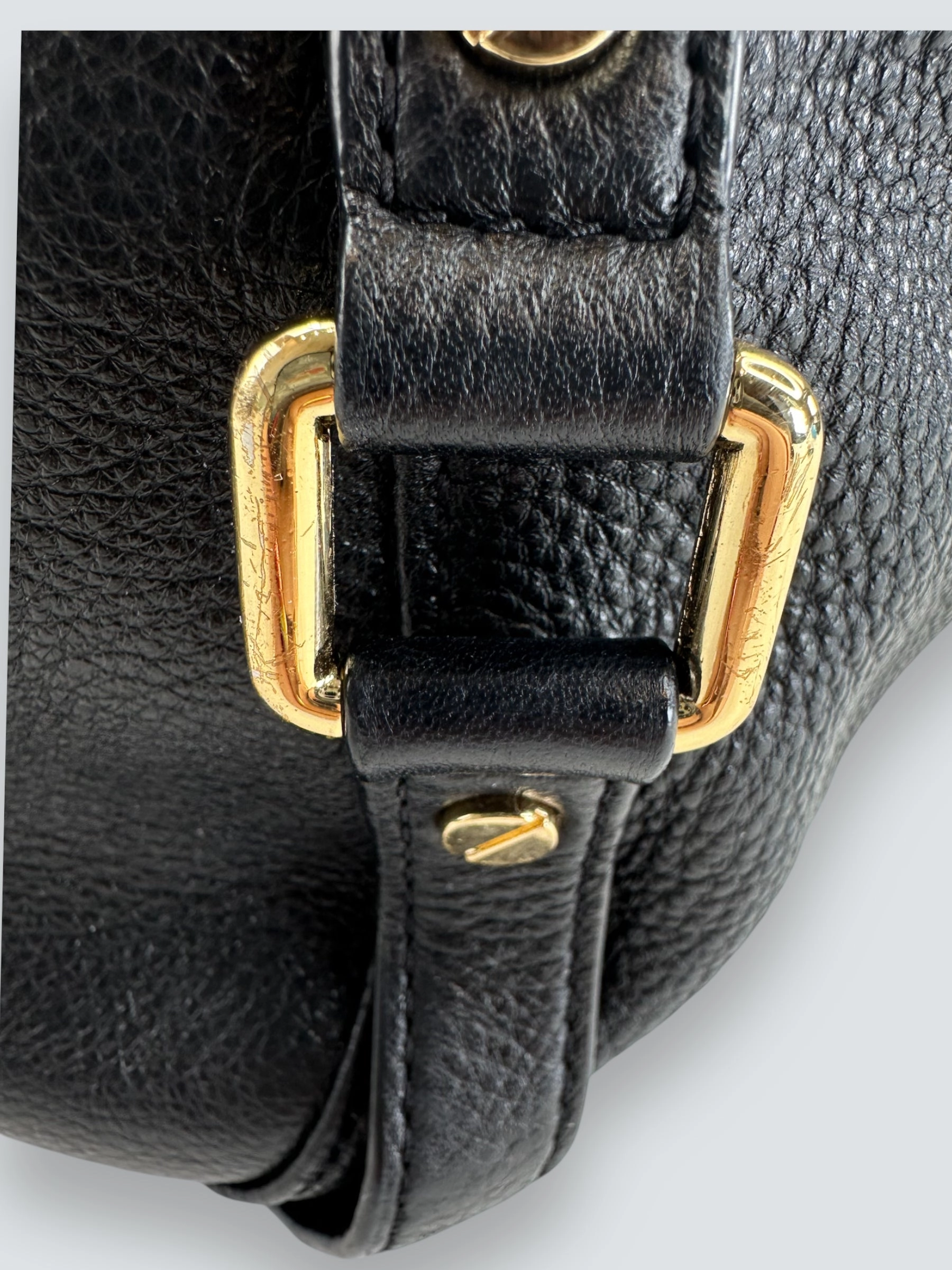 Michael Kors Black Leather Handbag