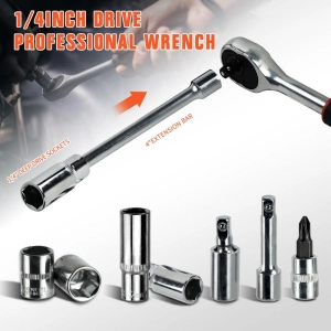 Mpow socket wrench set drive socket set