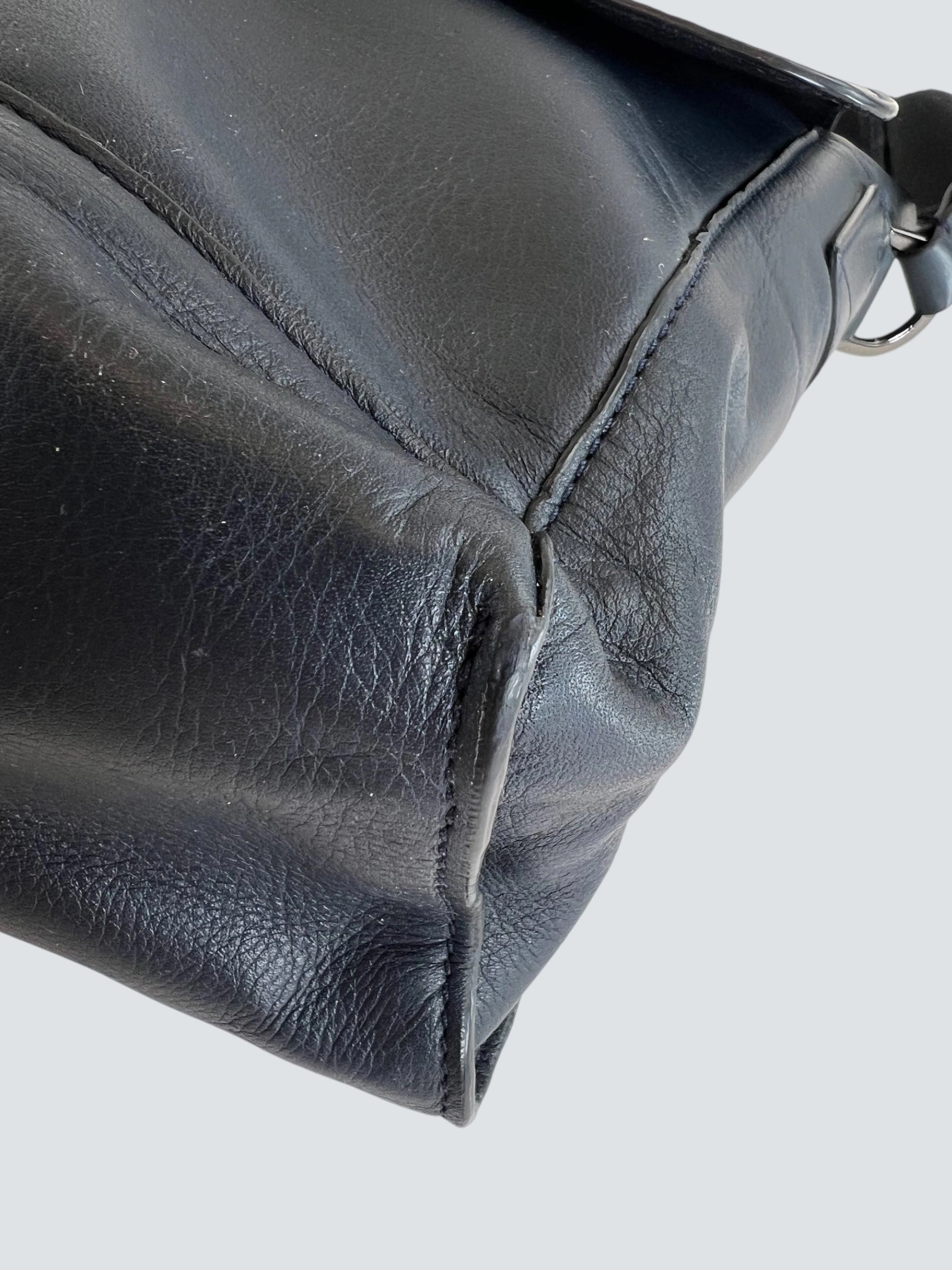 Mulberry Navy Handbag