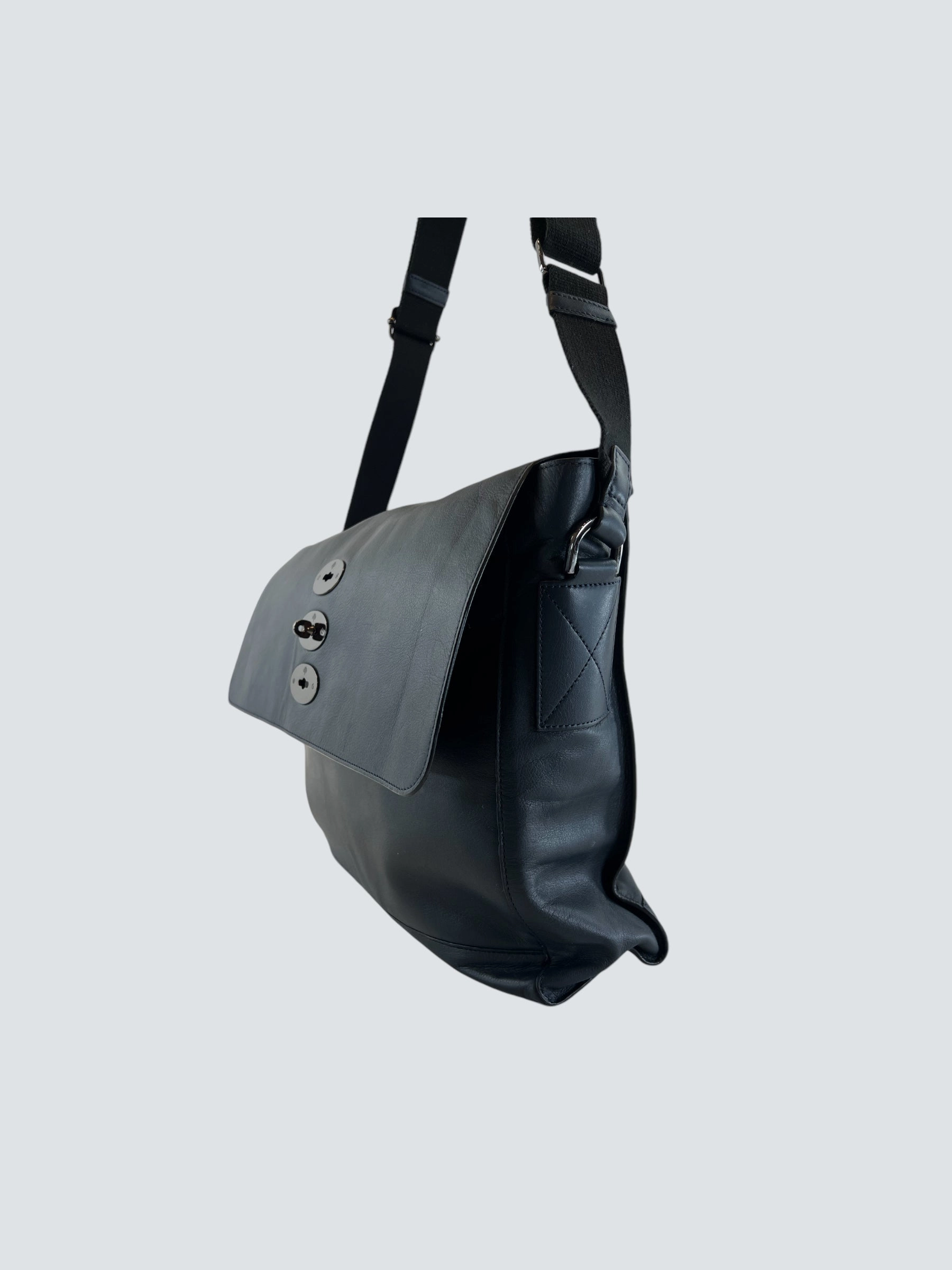 Mulberry Navy Handbag