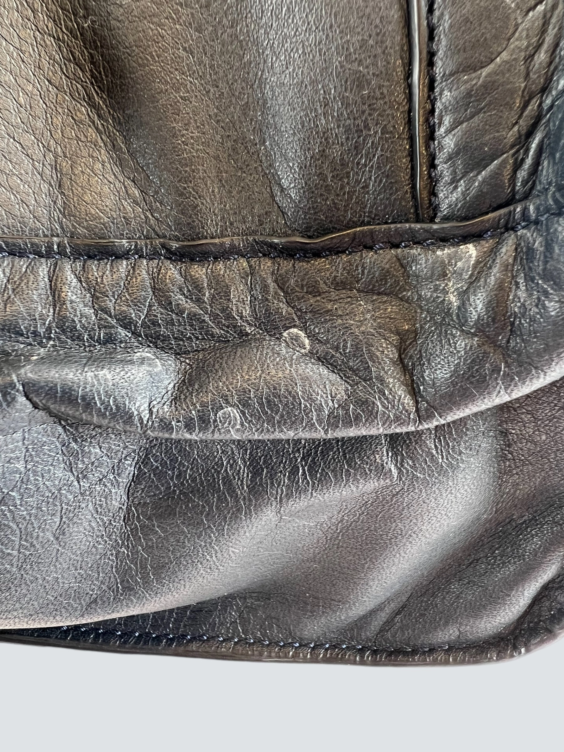 Mulberry Navy Handbag