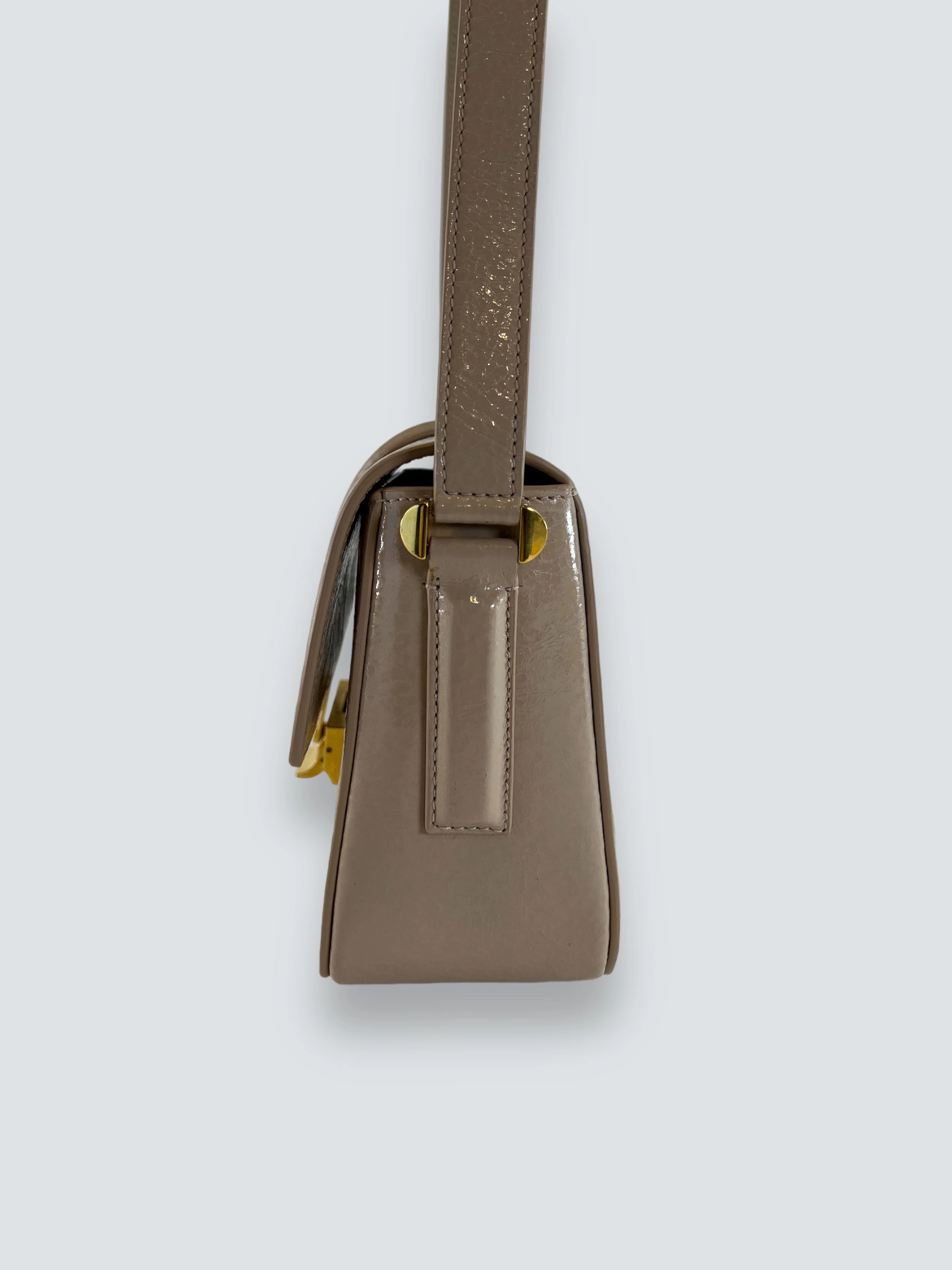 No. 21 Lolita Cream Leather Handbag