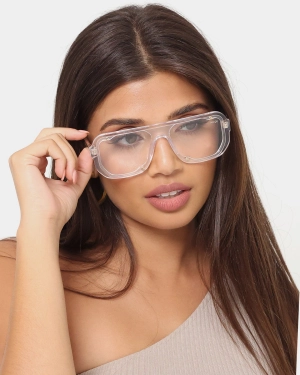 NUQE Enzo Sunglasses Clear/Bluelight