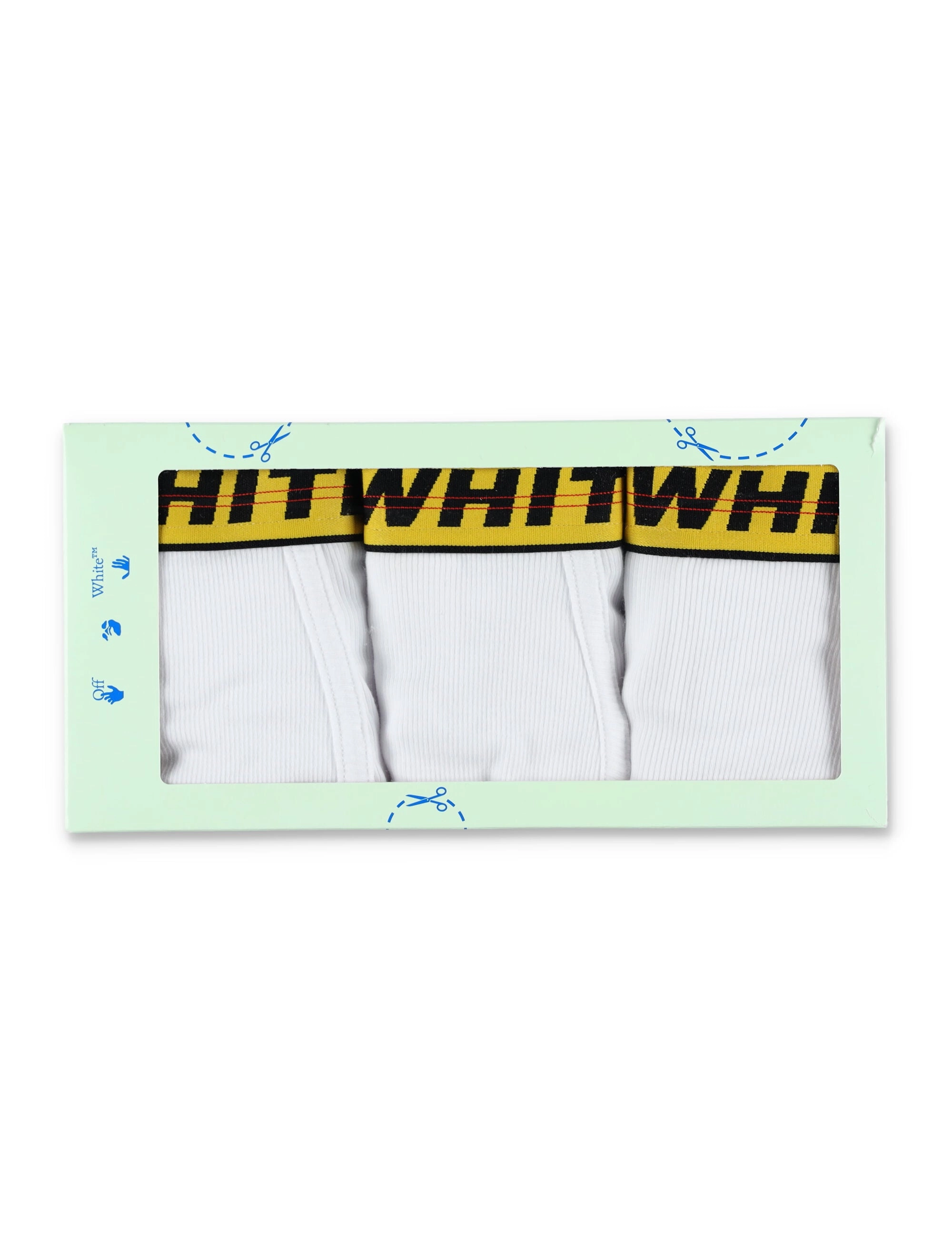 Off-White Classic Industrial 3 Pack Boxers