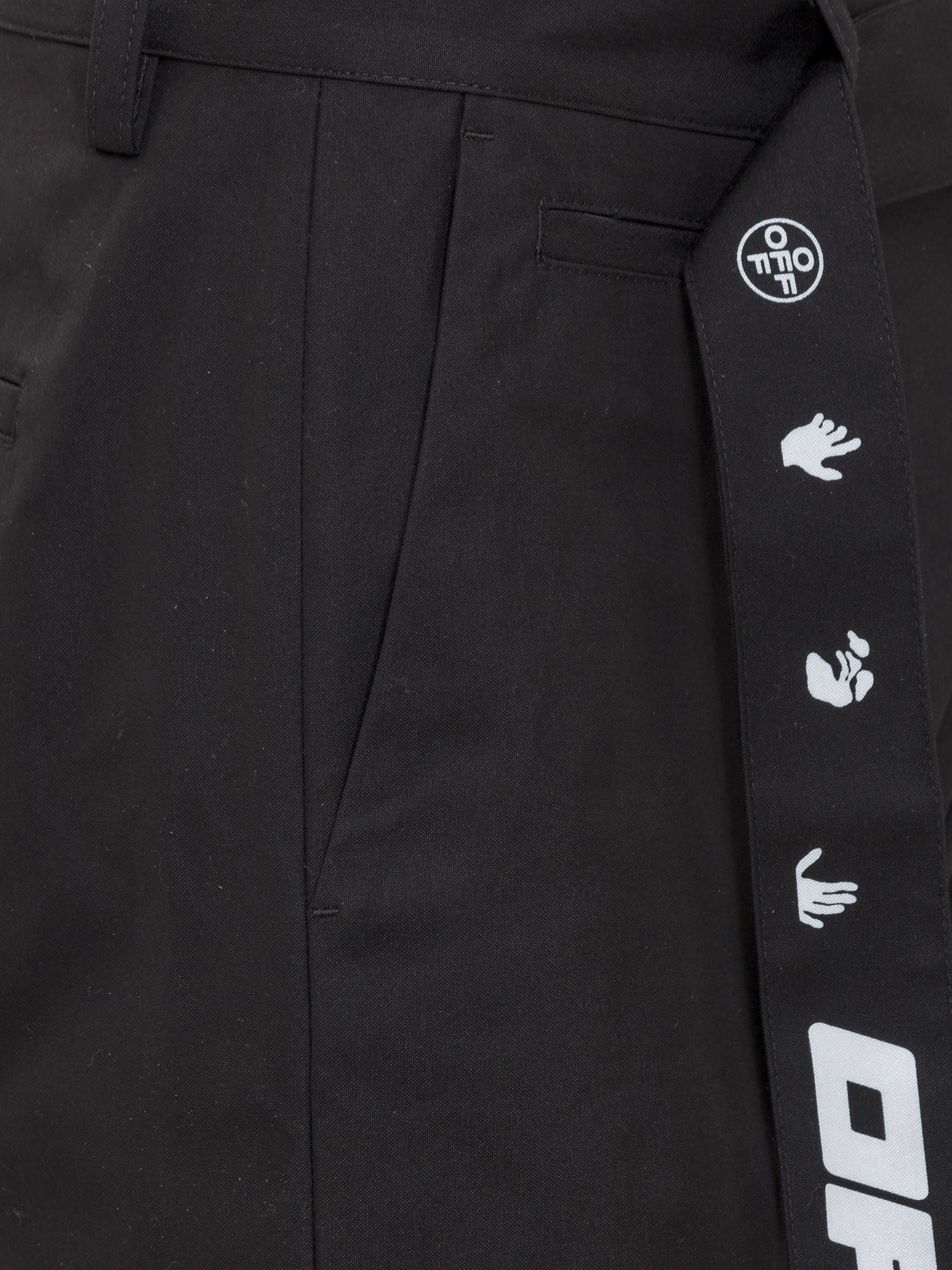 Off-White Industrial Belted Chino Shorts