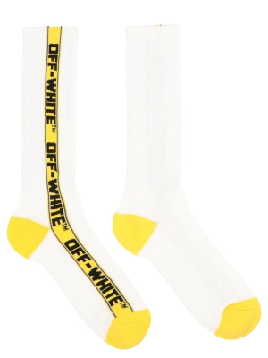 Off-White Industrial Logo Intarsia Belt Socks