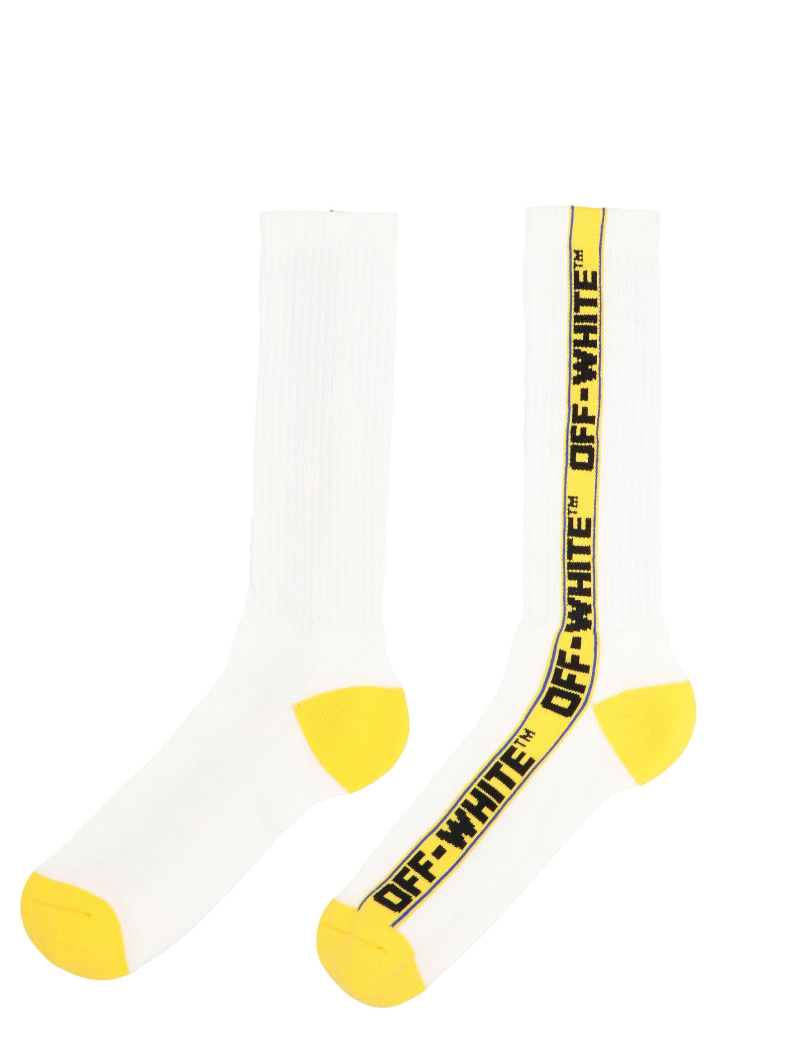 Off-White Industrial Logo Intarsia Belt Socks