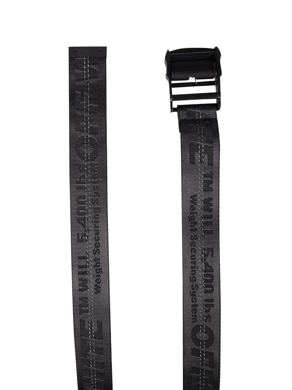 Off-White Industrial Logo Tape Belt