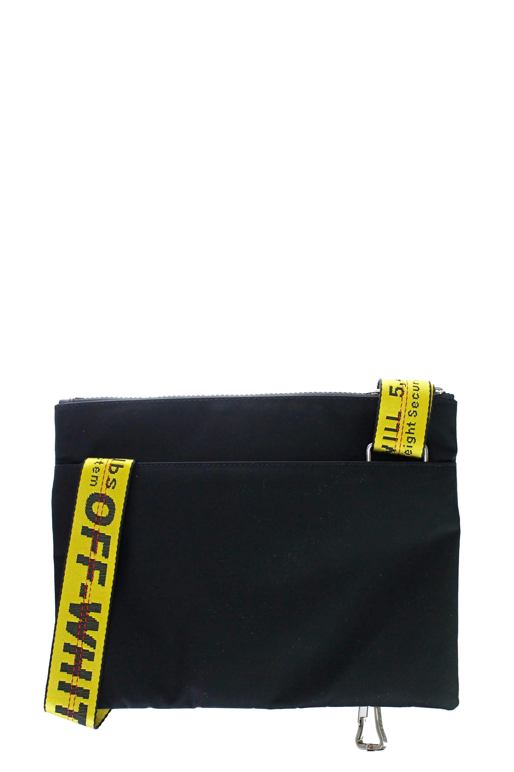 Off-White Industrial-Strap Zipped Messenger Bag