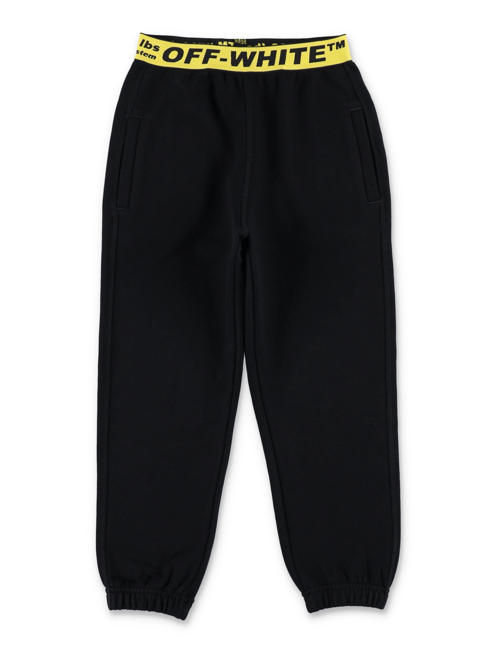 Off-White Kids Industrial Logo Waistband Sweatpants