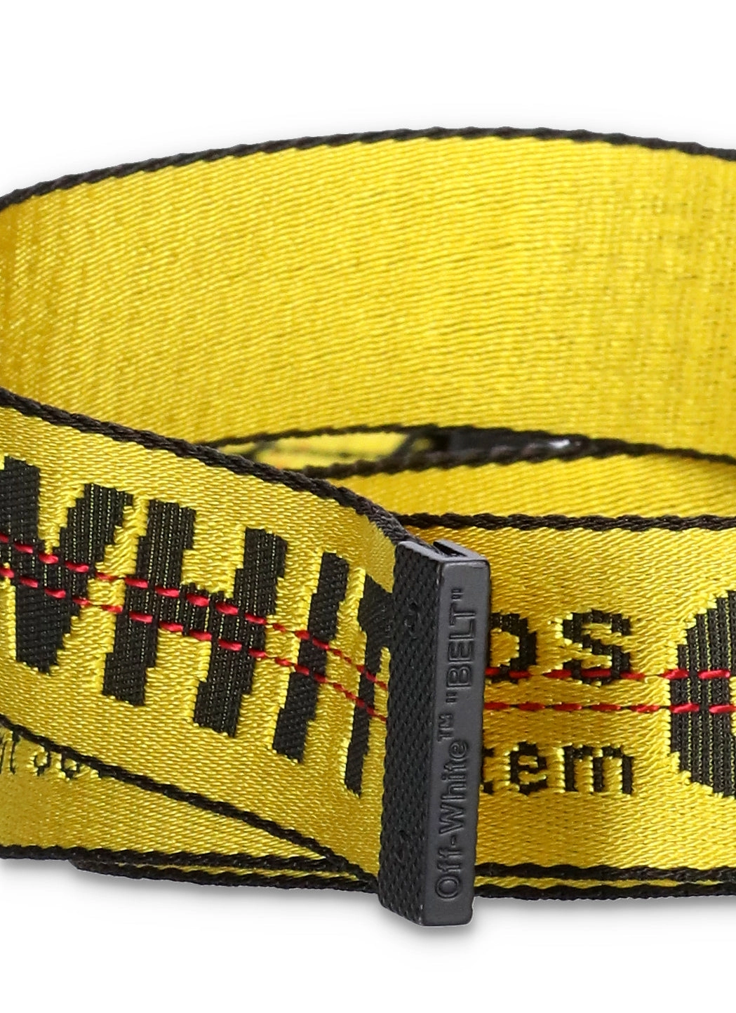 Off-White Logo Detailed Industrial Buckle Belt