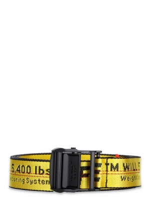 Off-White Logo Detailed Industrial Buckle Belt