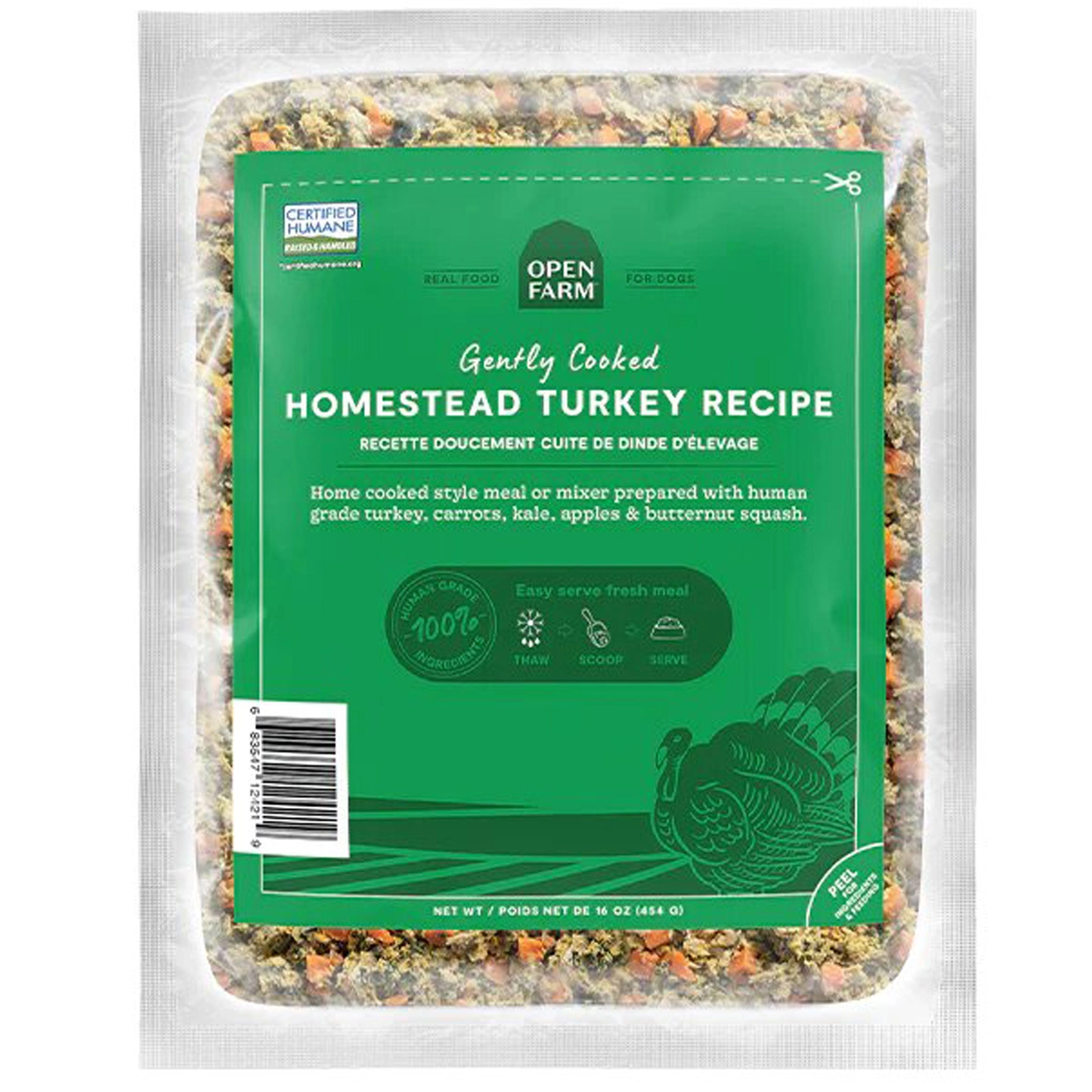 Open Farm Gently Cooked Dog Turkey