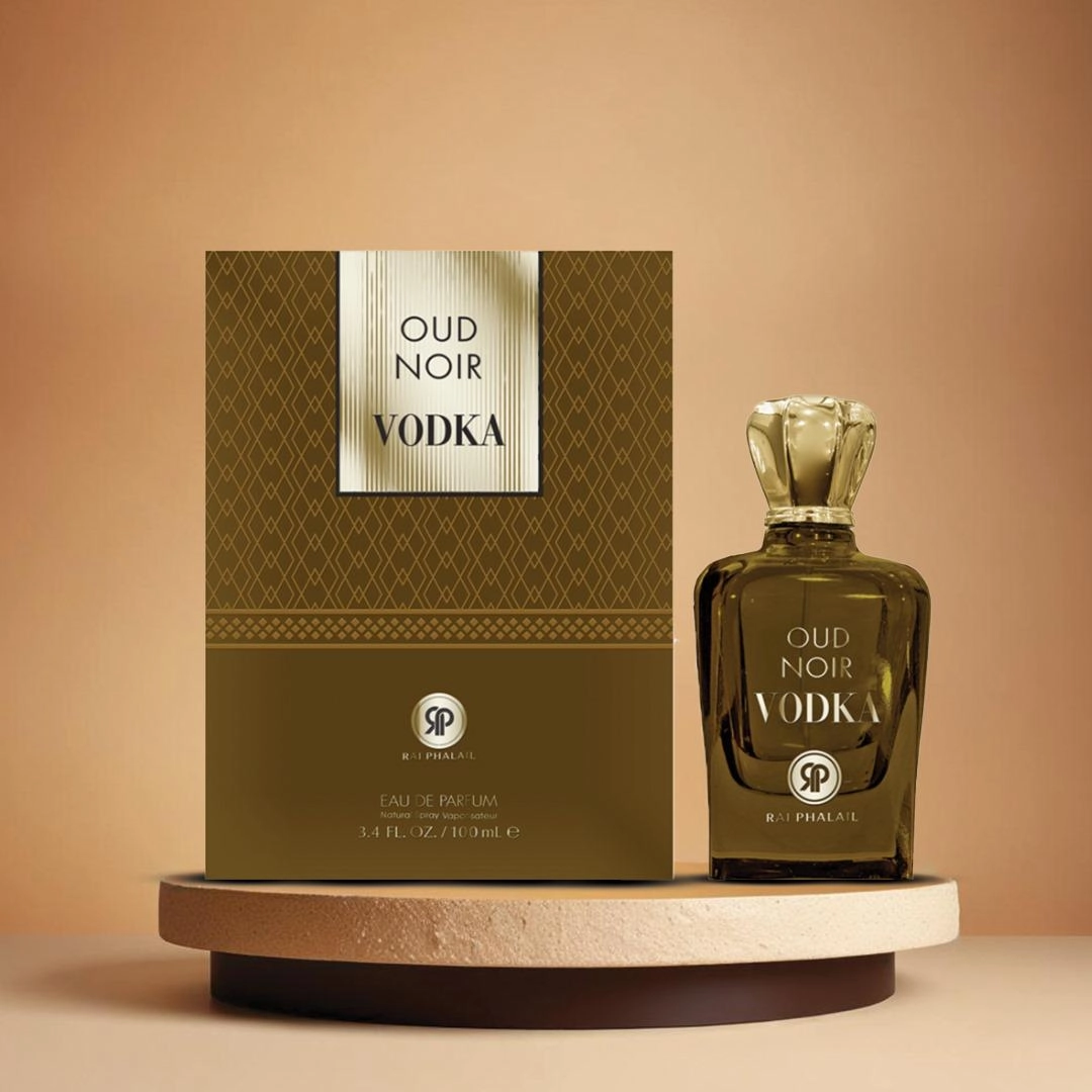 Oud Noir Vodka by Rai Phalail Eau de Parfum Spray 3.4 oz