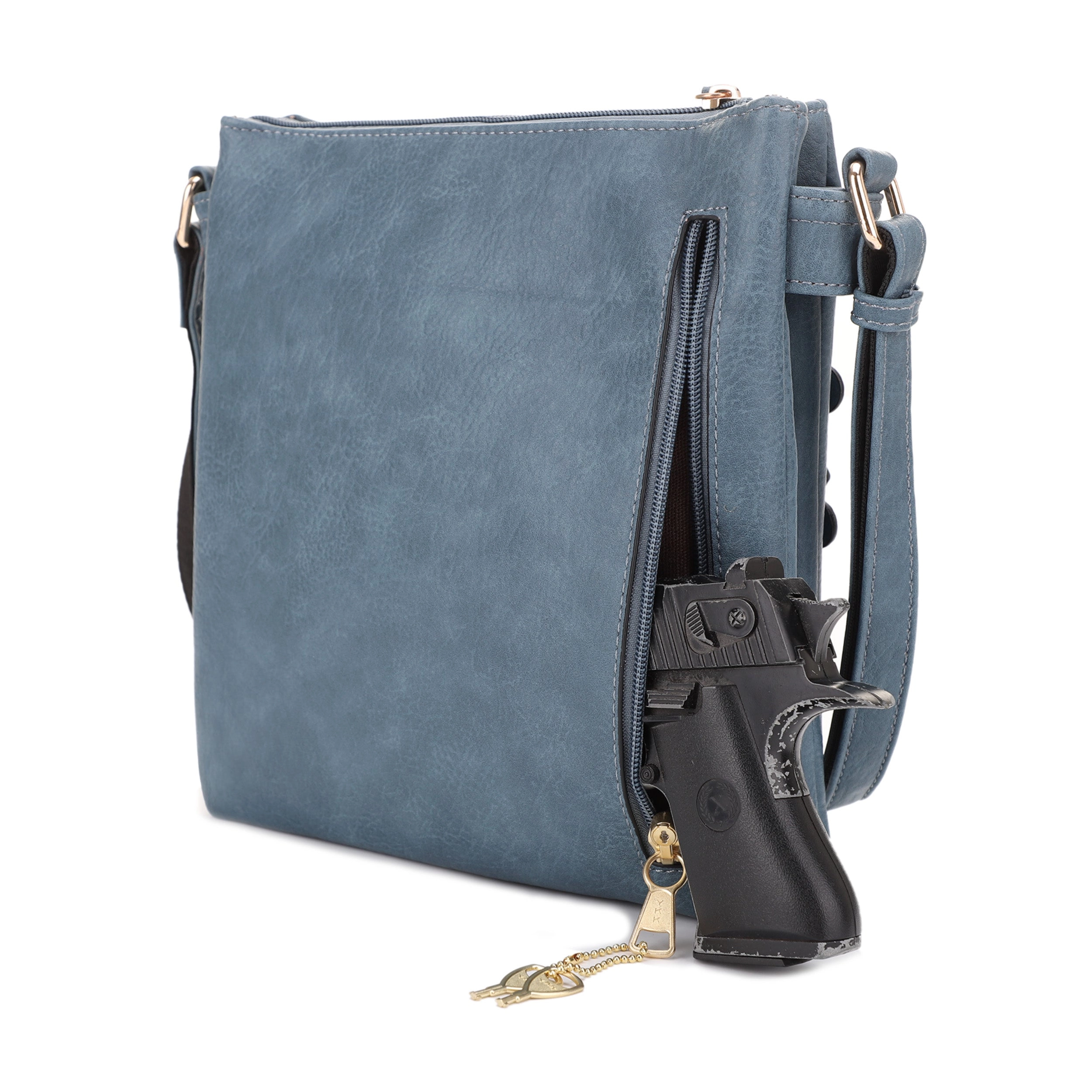 Piper Concealed Carry Lock and Key Crossbody
