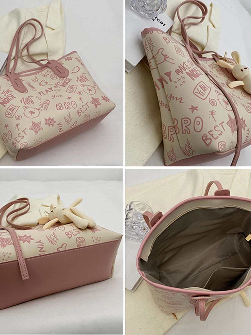 Playful Doodle Tote Bag