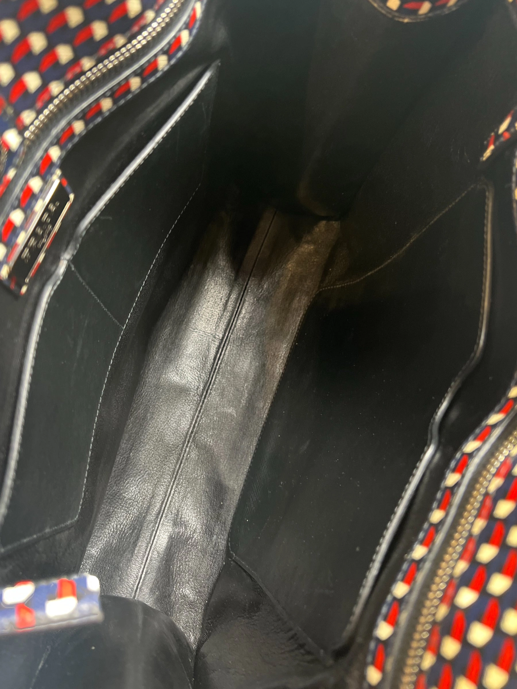 Prada Multi Colour Canvas / Vinyl Tote
