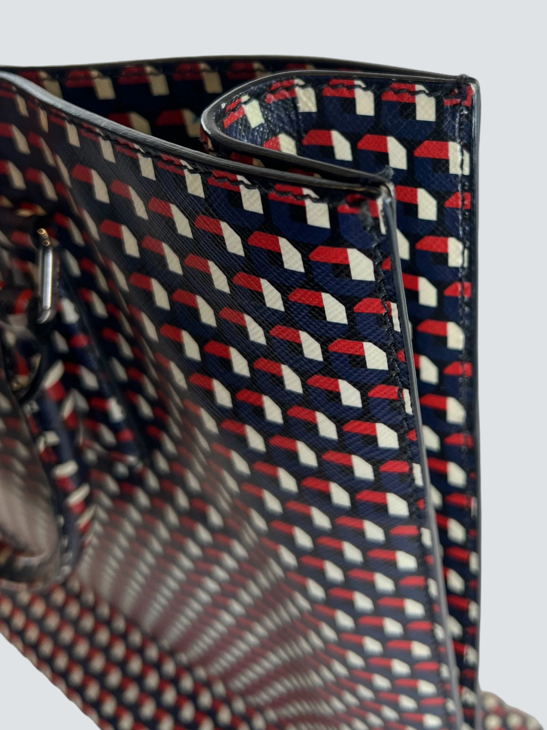 Prada Multi Colour Canvas / Vinyl Tote
