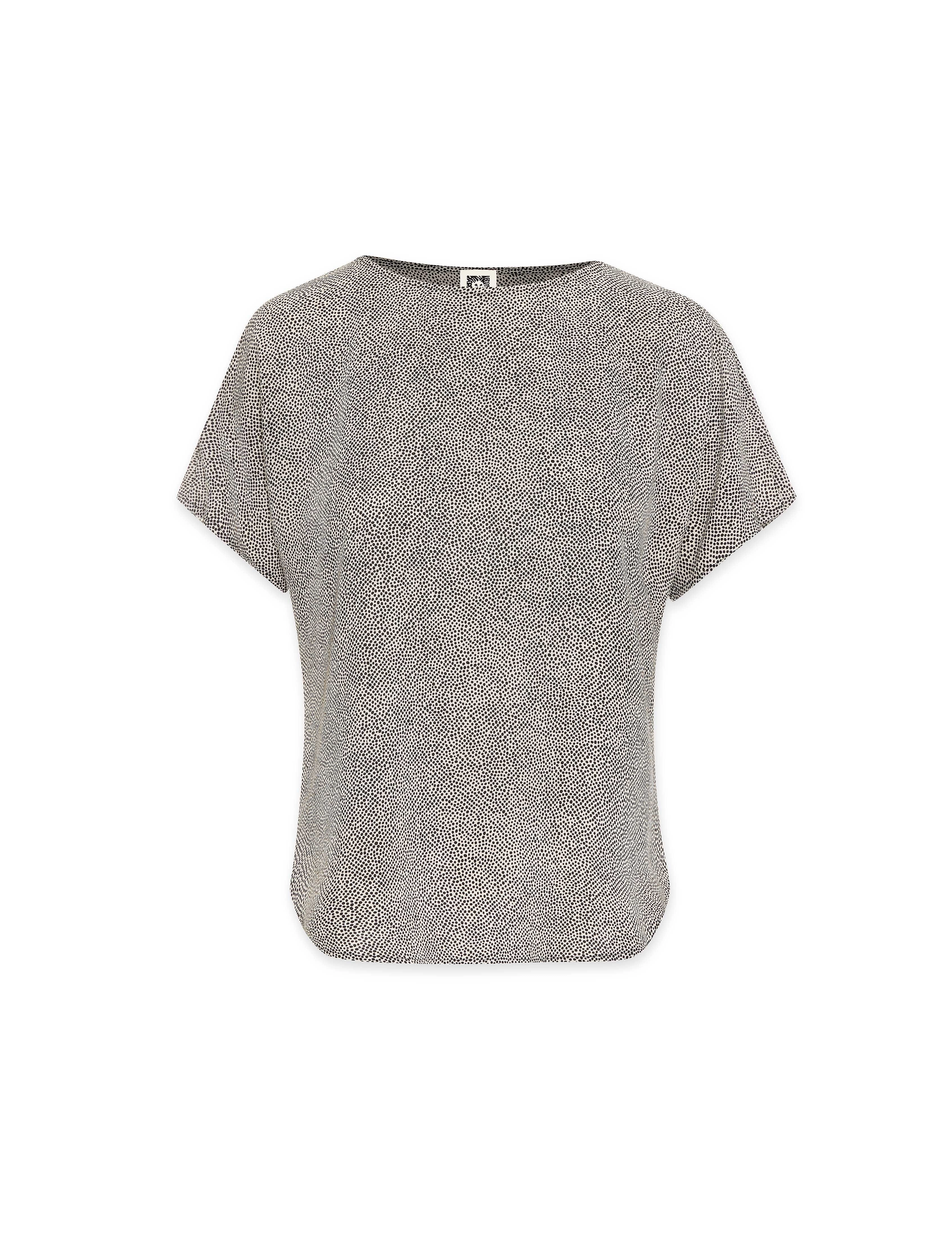 Rambling Mini Dot Bateau Blouse- Sale