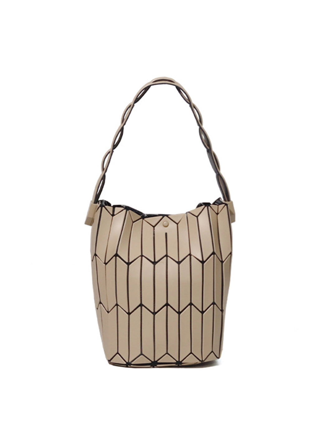 Rhombus Handheld Bucket Bag