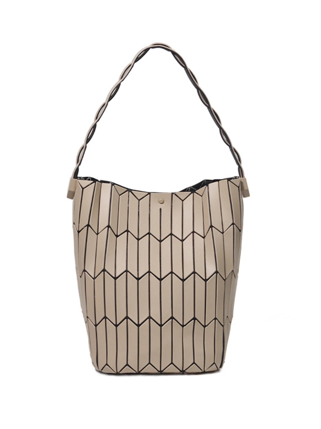 Rhombus Handheld Bucket Bag