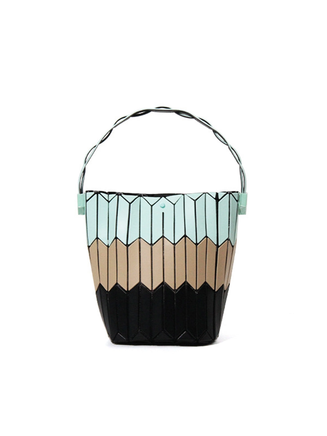 Rhombus Handheld Bucket Bag