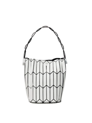 Rhombus Handheld Bucket Bag