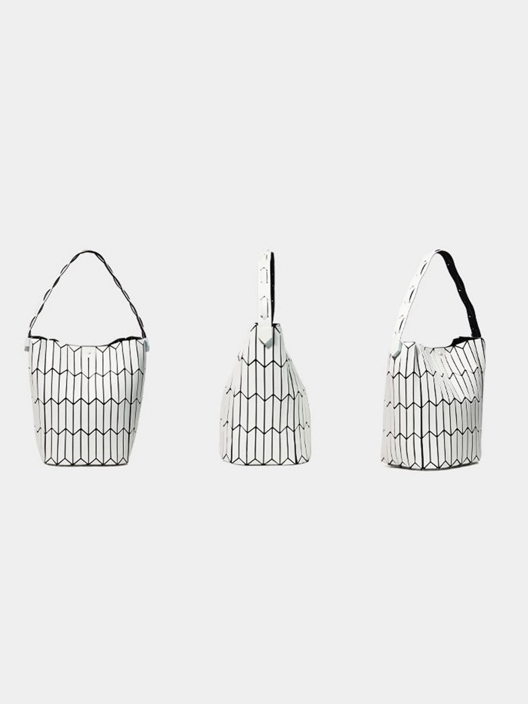 Rhombus Handheld Bucket Bag