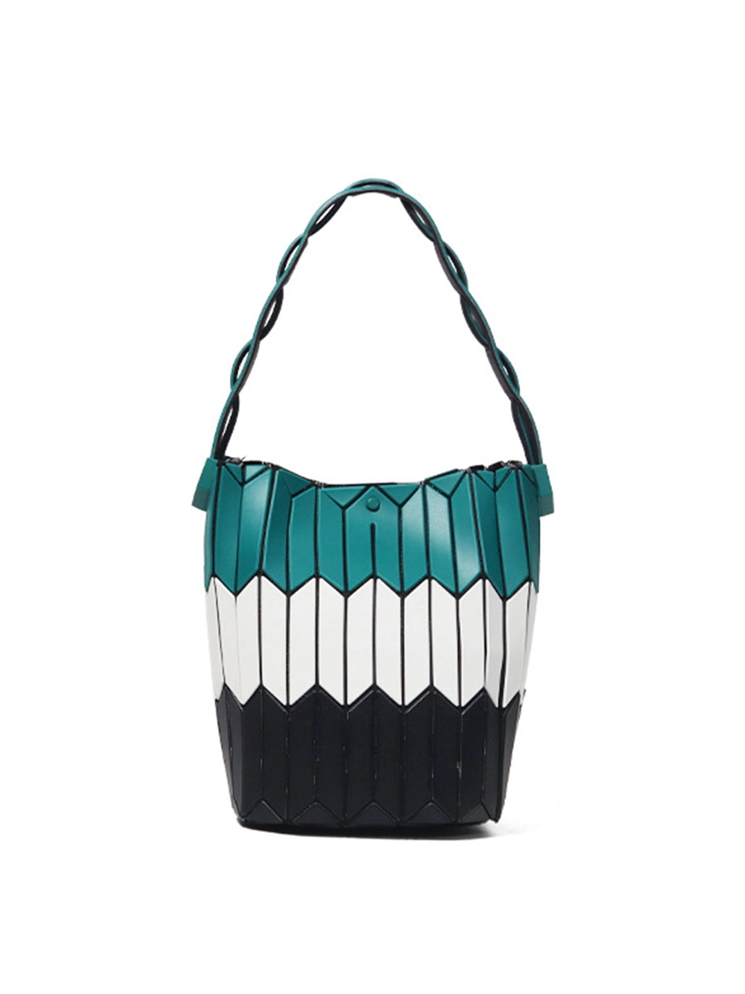 Rhombus Handheld Bucket Bag