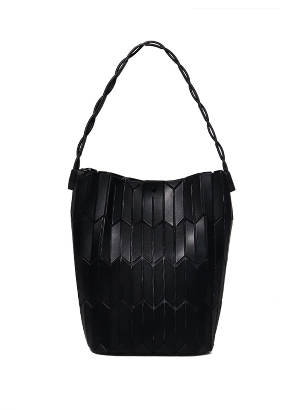 Rhombus Handheld Bucket Bag