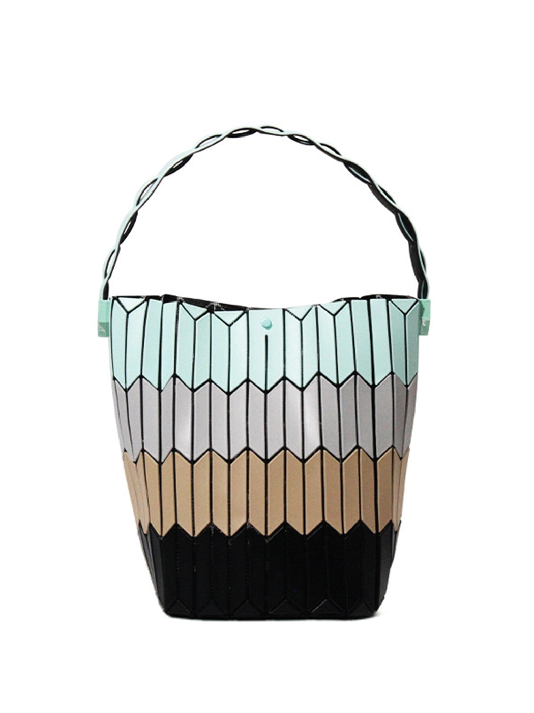Rhombus Handheld Bucket Bag