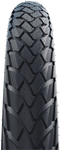 Schwalbe Green Marathon Tire - 26 x 1.25, Clincher, Wire, Black/Reflective, Performance Line, GreenGuard, TwinSkin, Addix