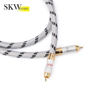 SKW WG-1901 RCA Cable 1RCA to 1RCA/2RCA to 2RCA  Audio Cable
