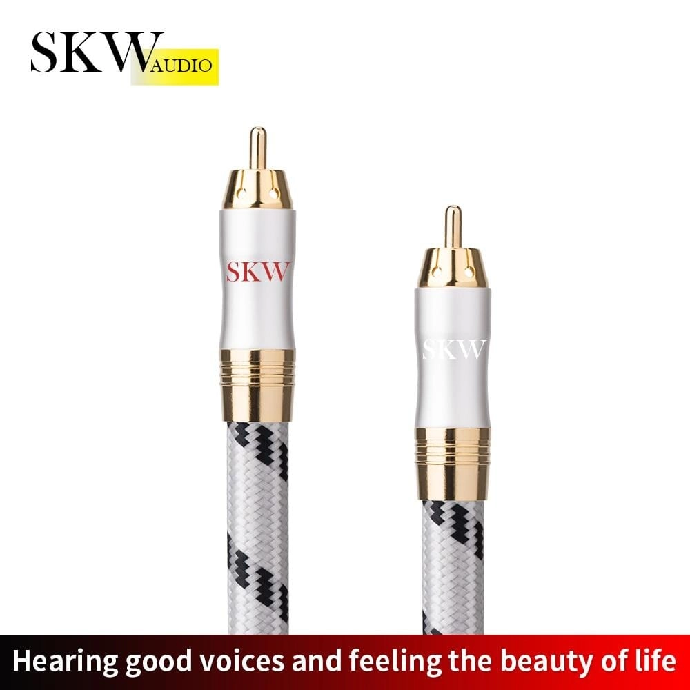SKW WG-1901 RCA Cable 1RCA to 1RCA/2RCA to 2RCA  Audio Cable