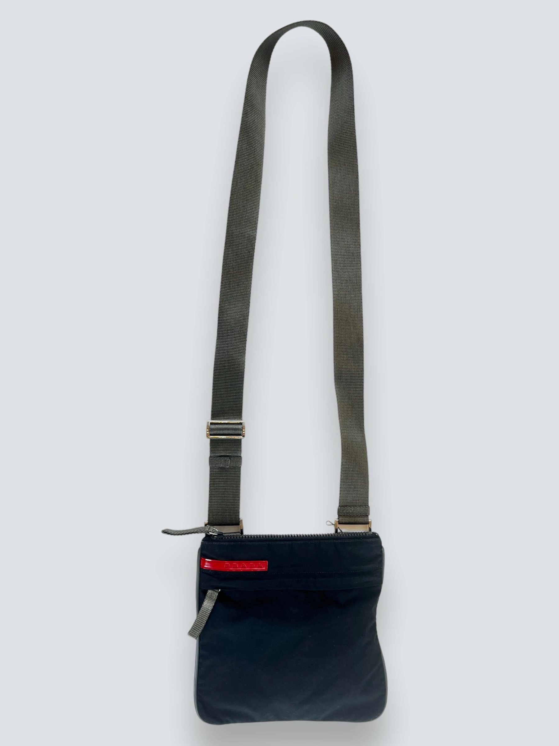 Vintage Prada Black Nylon Handbag
