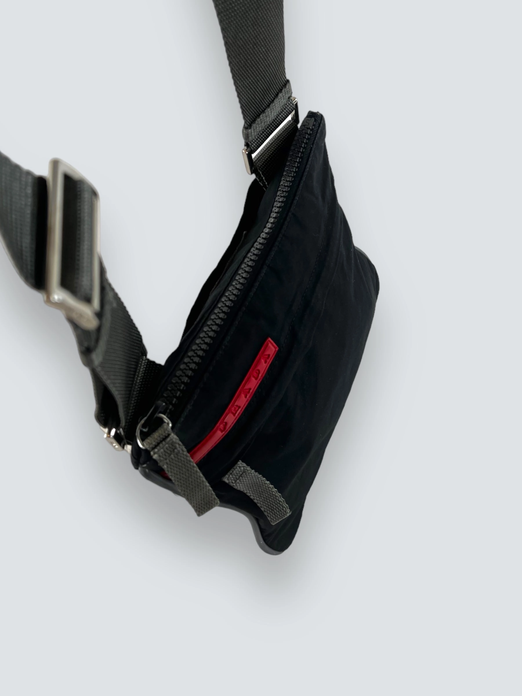 Vintage Prada Black Nylon Handbag
