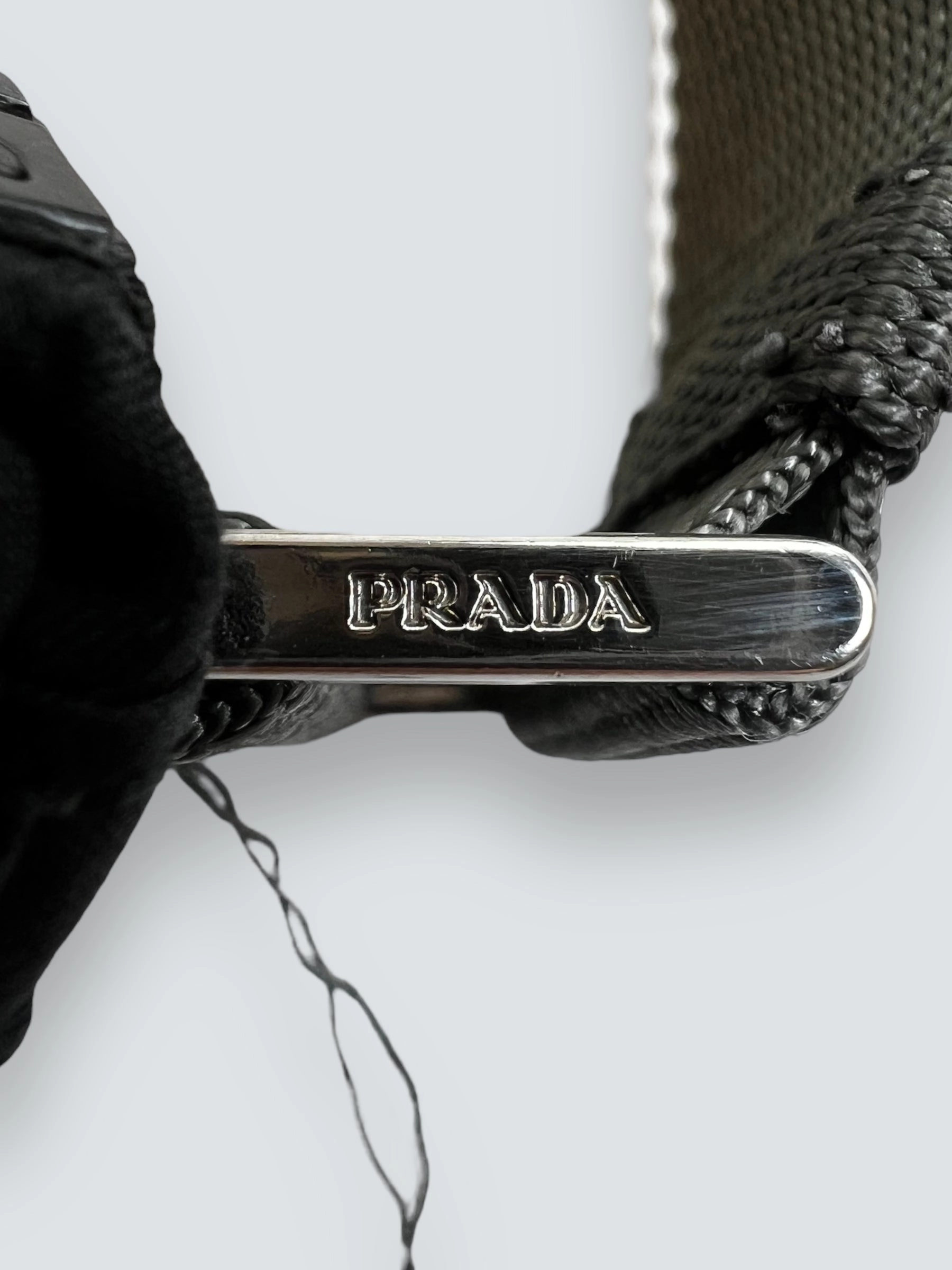 Vintage Prada Black Nylon Handbag