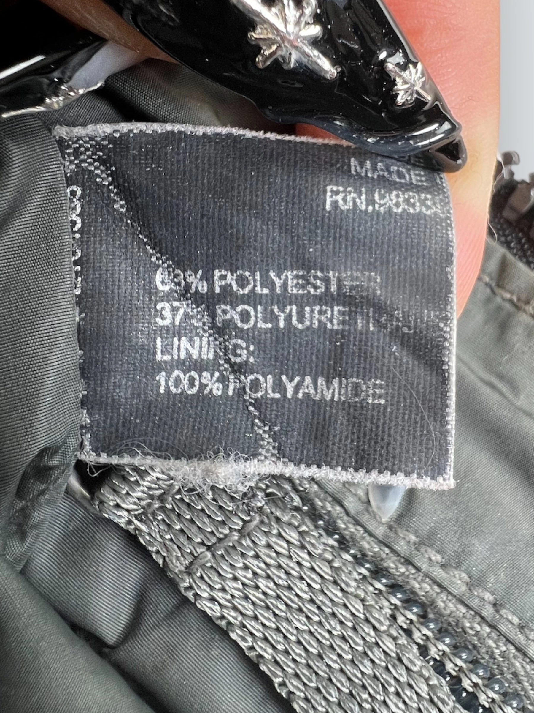Vintage Prada Black Nylon Handbag