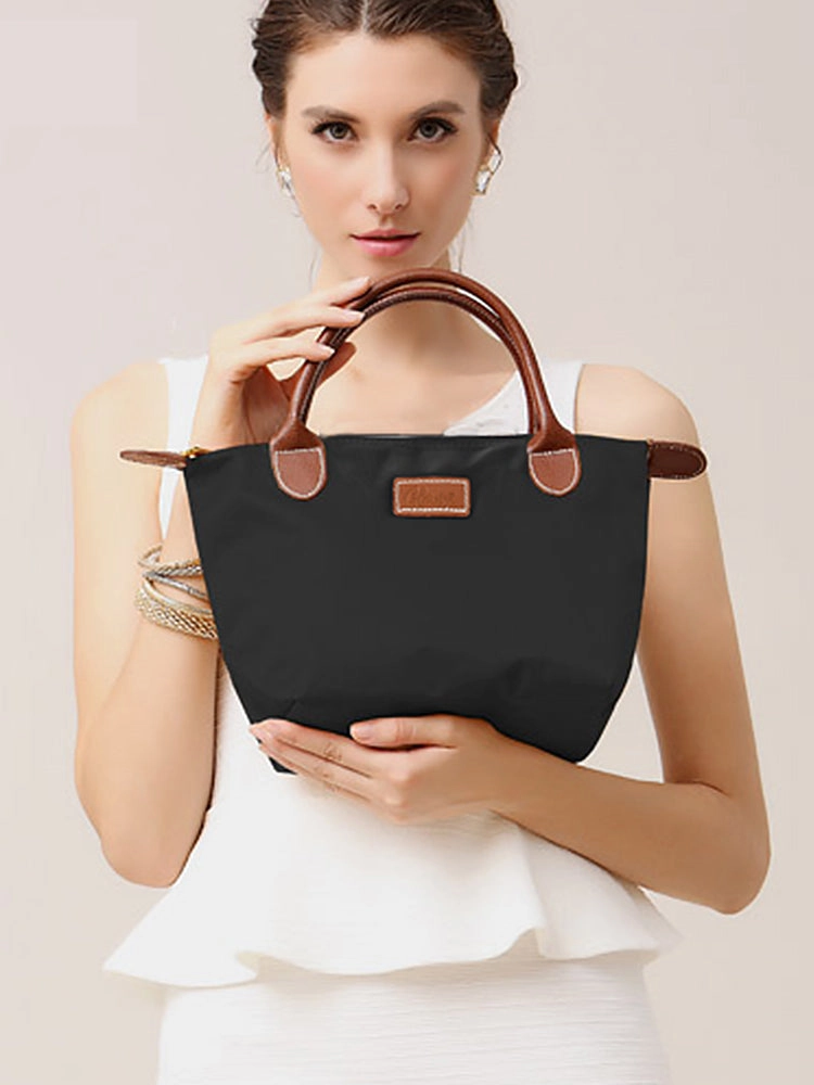 Water Resistant Light Weight Nylon Tote Bag Handbag
