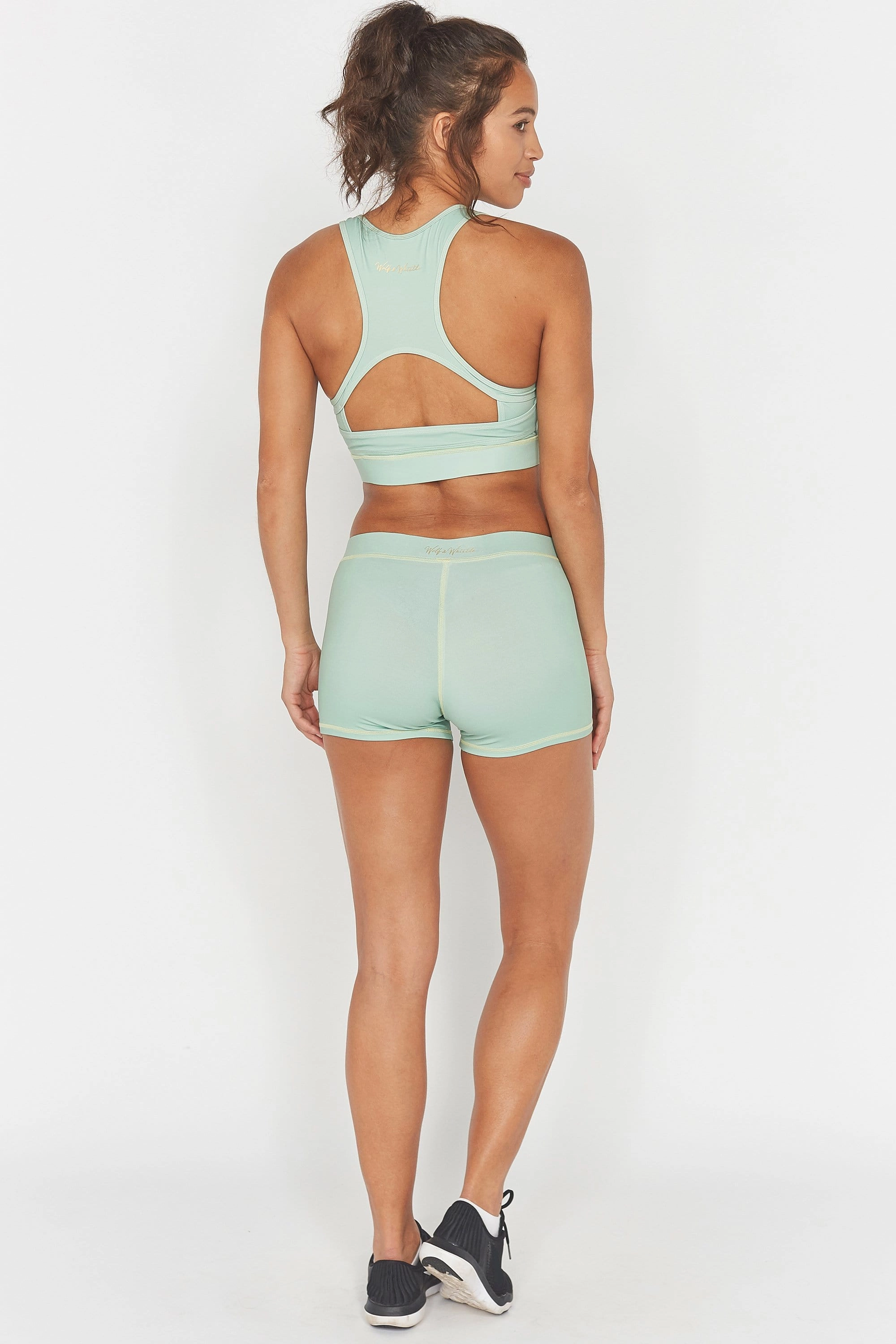 Wolf & Whistle Green shorts