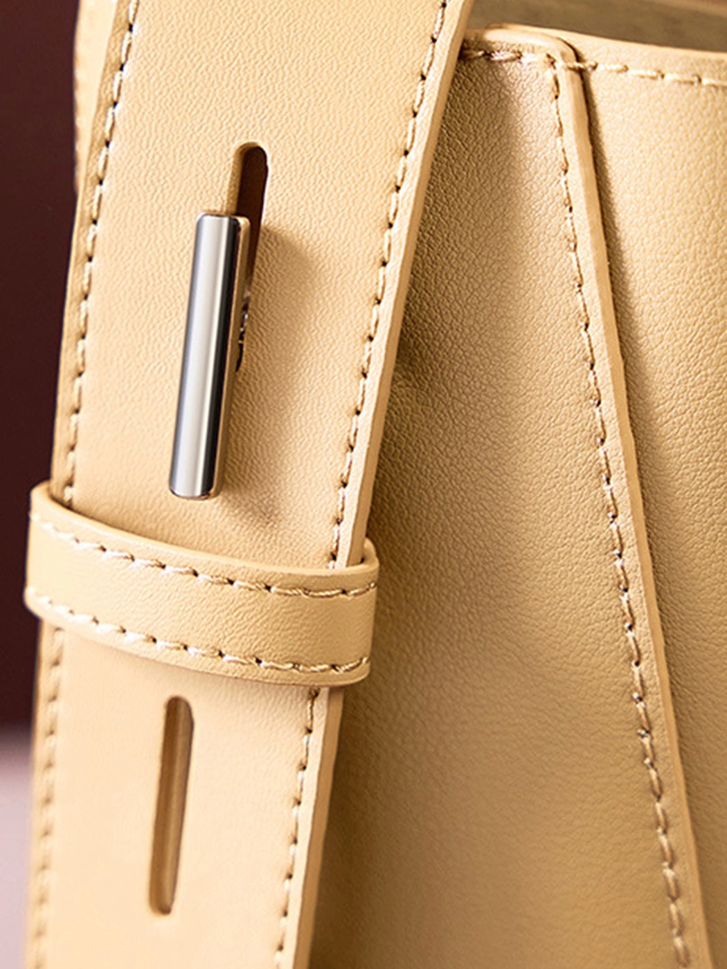Women's Premium Genuine Leather Bucket Bag